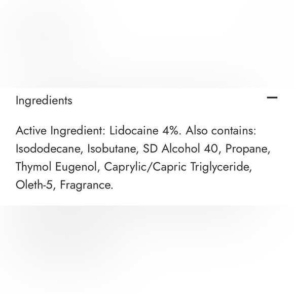 COPY - Anesthetic Numbing Spray - Picture 3 of 6